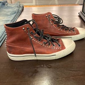 Studded shoes missing one stud on heel